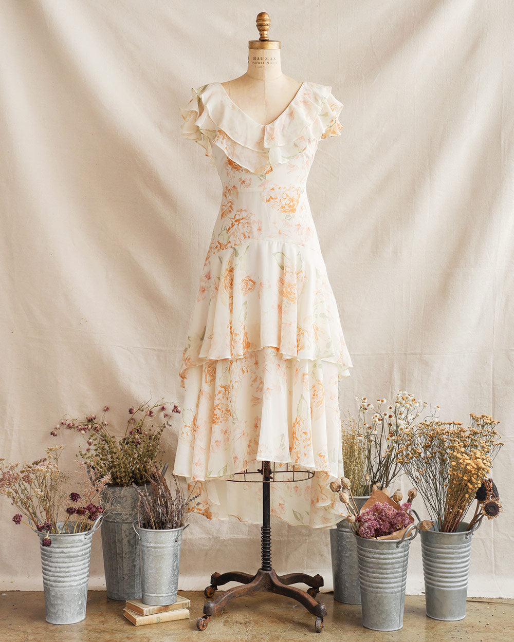 long vintage dresses